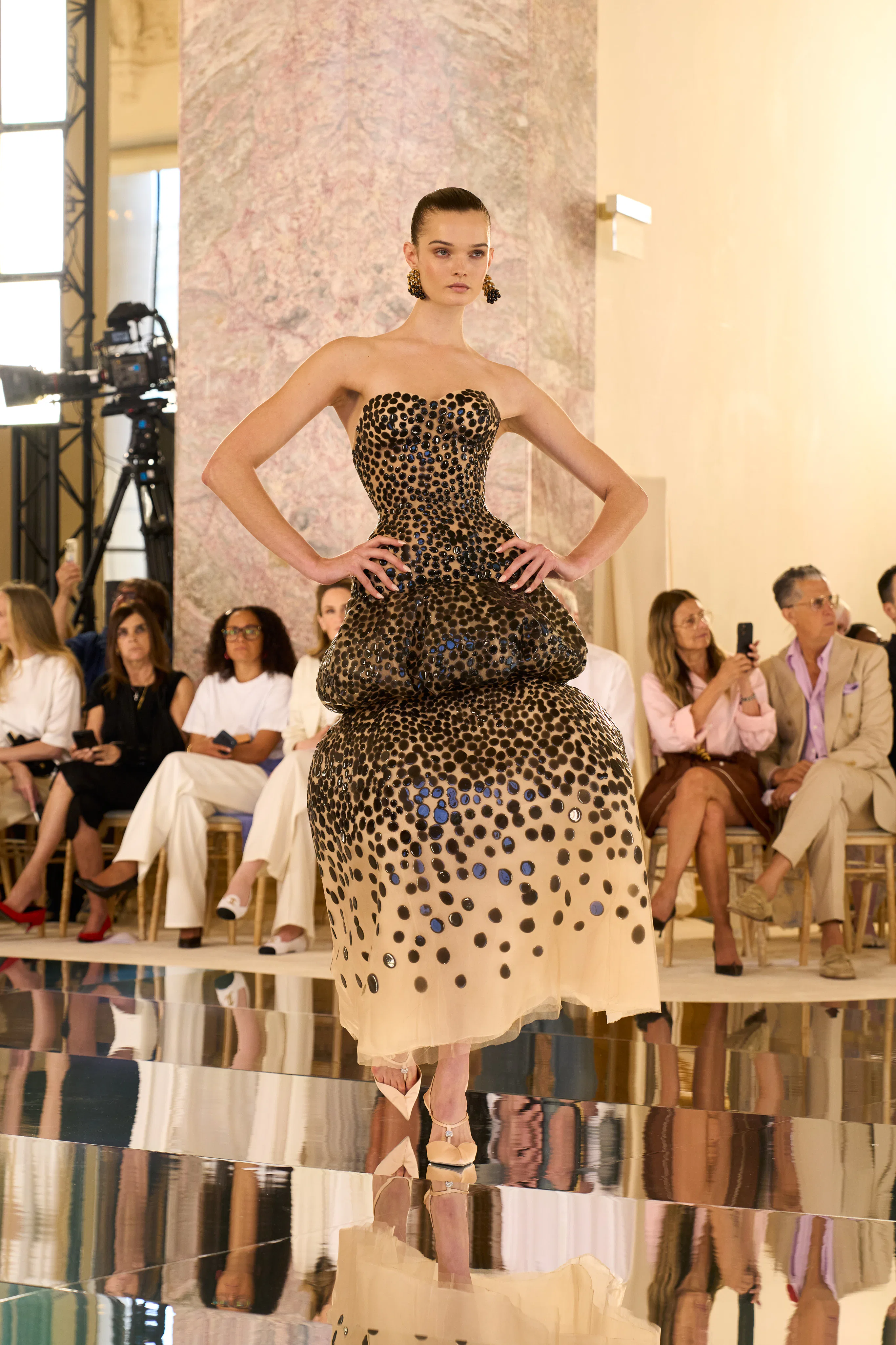 For Schiaparelli Fall 2026 Couture, Daniel Roseberry Takes a Leap Into the Void