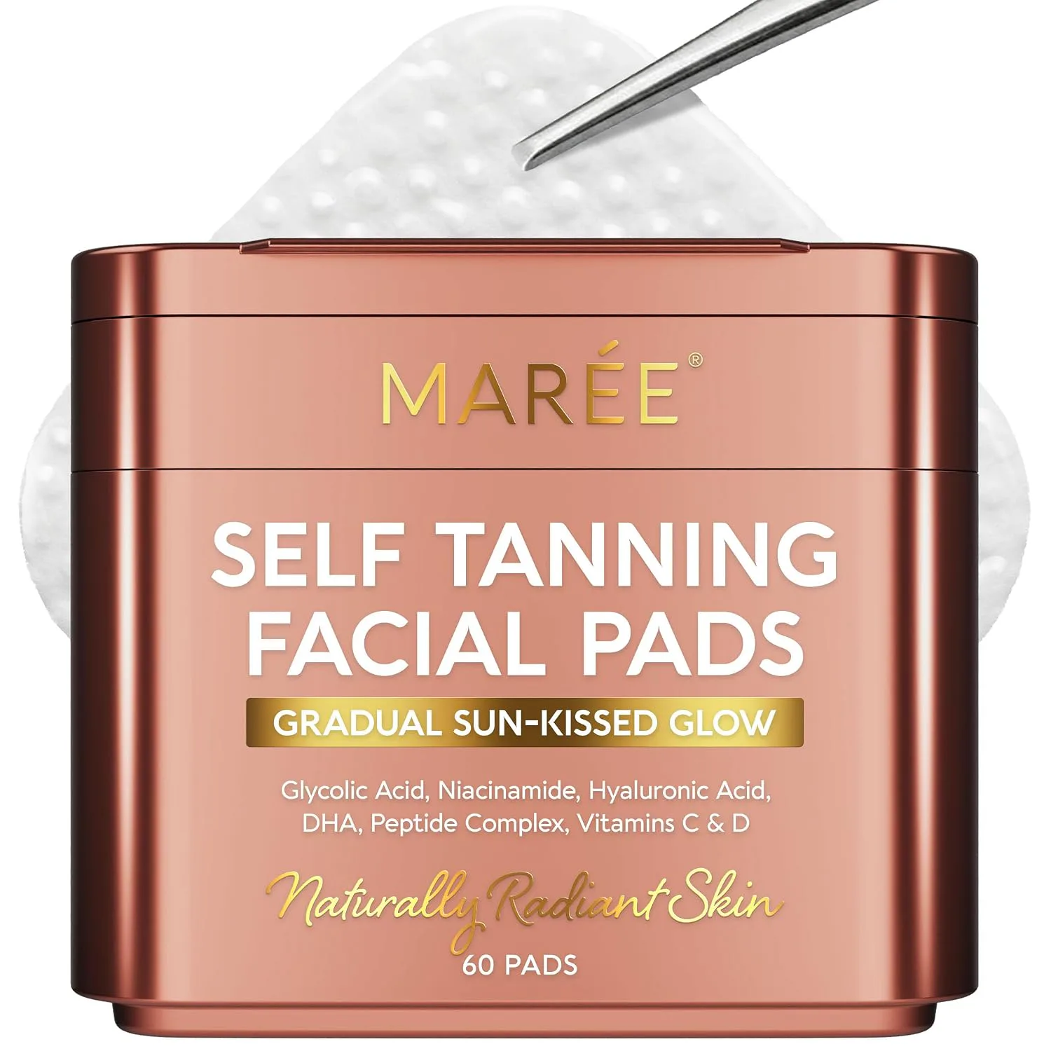 MAREE  Self Tanning Facial Pads