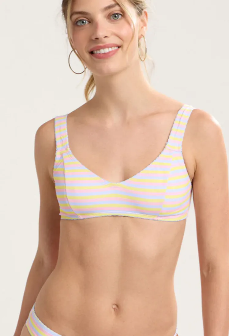 Layla Bikini Top In Rainbow Dream