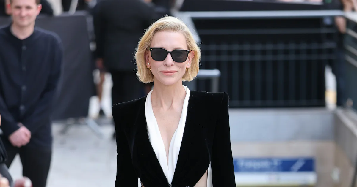 Cate Blanchett Rewears Her Emmys Suit at the Armani Privé Fall 2026 Show ...