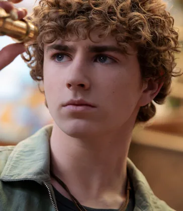 Walker Scobell as Percy Jackson in Percy Jackson and the Olympians