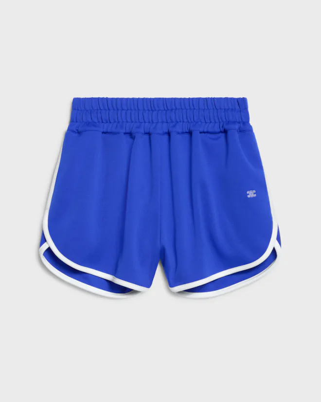 Mini Shorts In Double Face Jersey