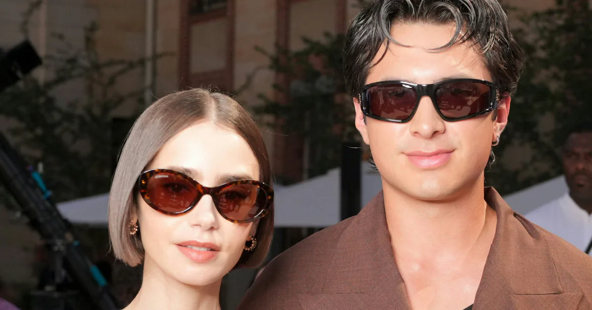Hudson Williams and Lily Collins Are Couture Week's Surprising Front Row ...