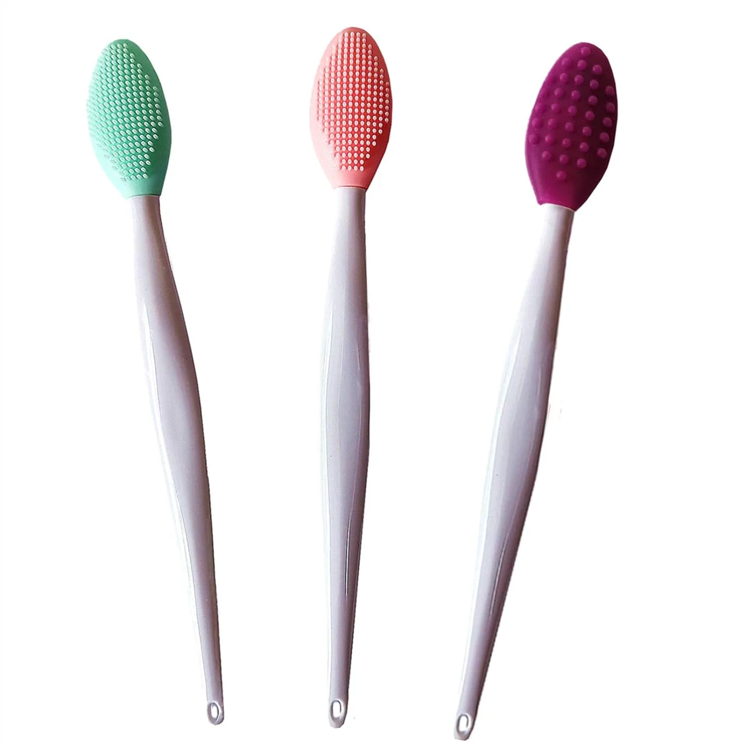 New Prominent Exfoliating Lip Scrub Brush (3-Pack)
