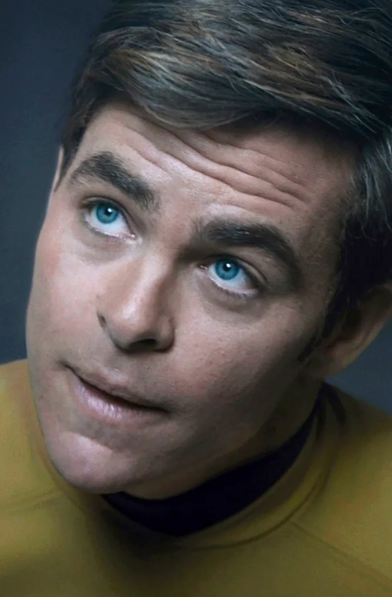 Chris Pine as Captain Kirk in 'Star Trek Beyond.'