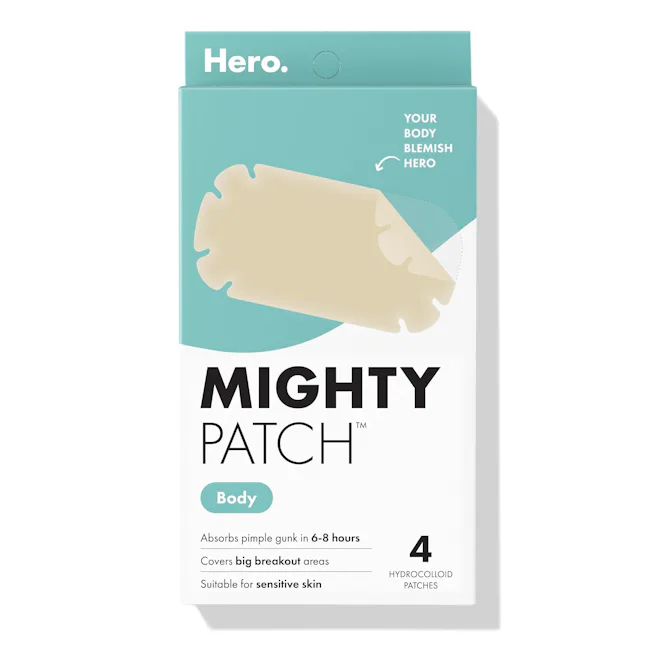 Mighty Patch Hero Cosmetics Body Acne Patches (4-Pack)