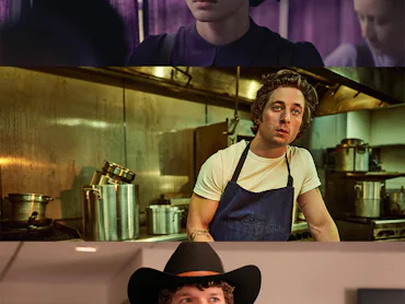 Chase Infiniti, Jeremy Allen White, and Connor Storrie