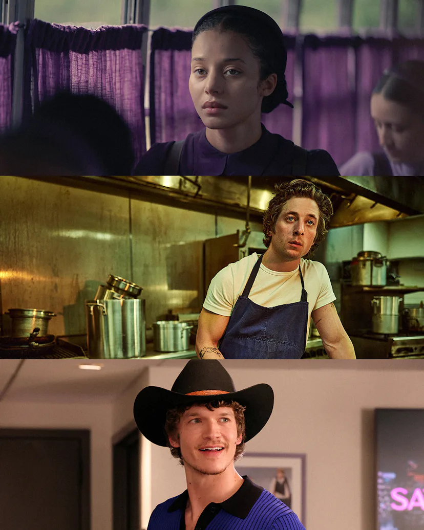 Chase Infiniti, Jeremy Allen White, and Connor Storrie