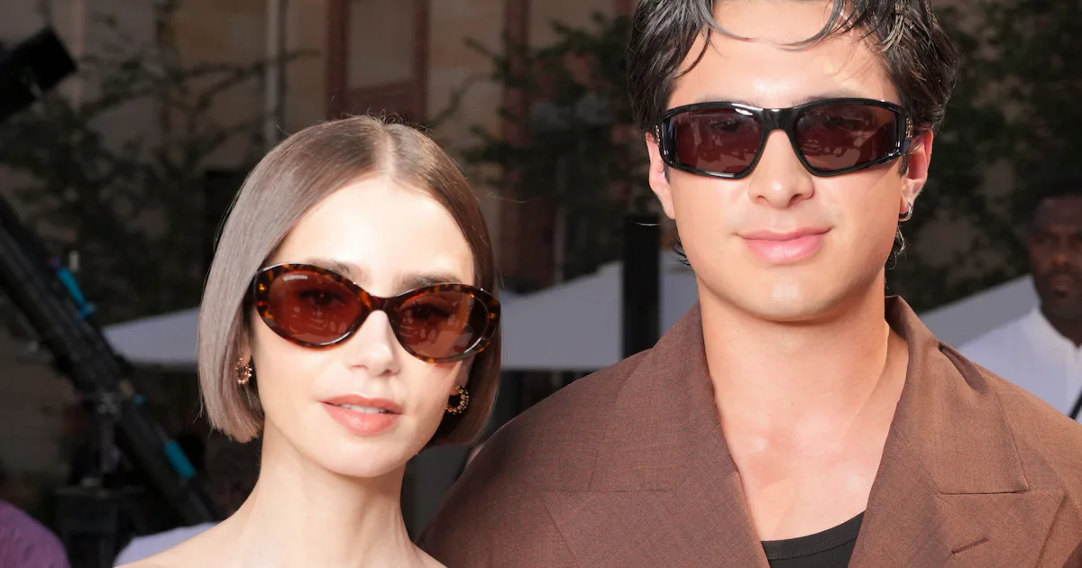 Hudson Williams and Lily Collins Are Fashion's Surprising Front Duo