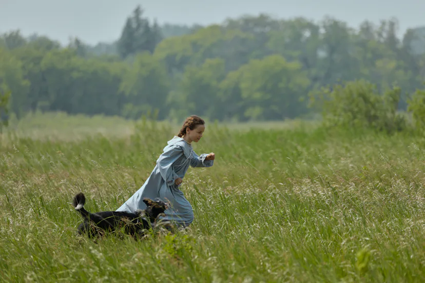 Laura and Jack in Little House on the Prairie. Photo via Netflix