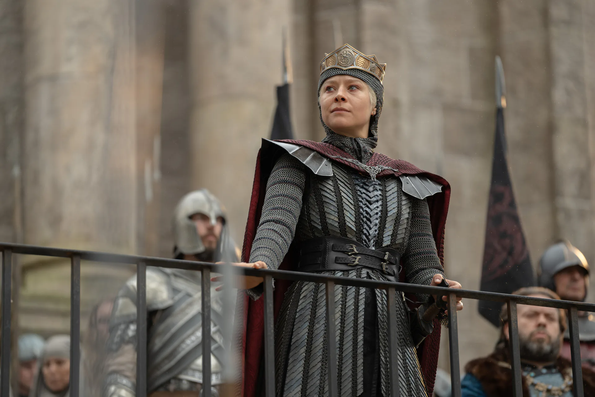 Emma D'Arcy as Rhaenyra Targaryen in House of the Dragon