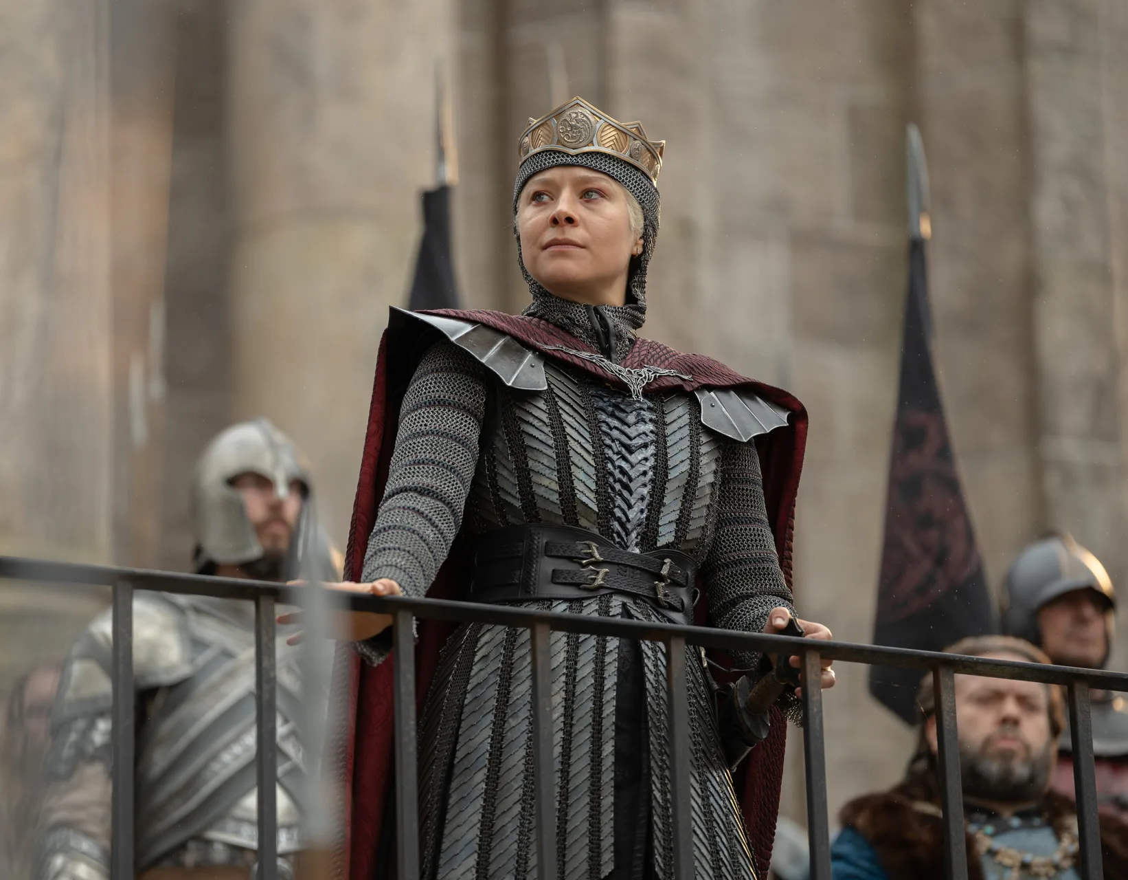 Emma D'Arcy in the 'House of the Dragon' season three finale. 