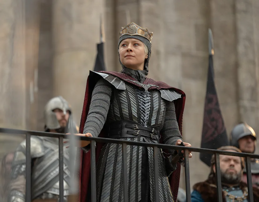 Emma D'Arcy in the 'House of the Dragon' season three finale.