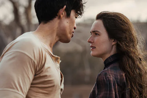 Harold and Sybylla in My Brilliant Career. Photo via Netflix