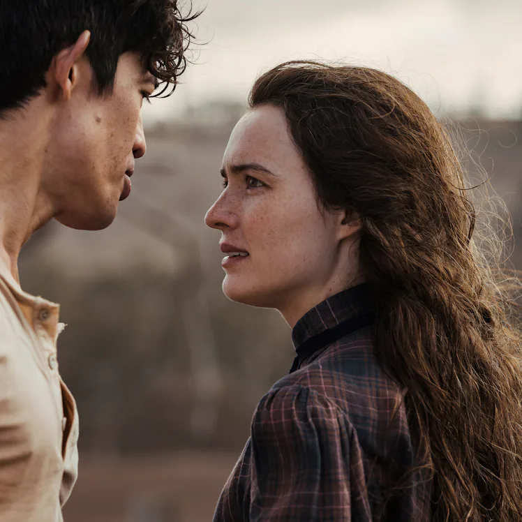 Harold and Sybylla in My Brilliant Career. Photo via Netflix