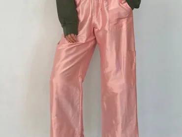 Donni taffeta pants
