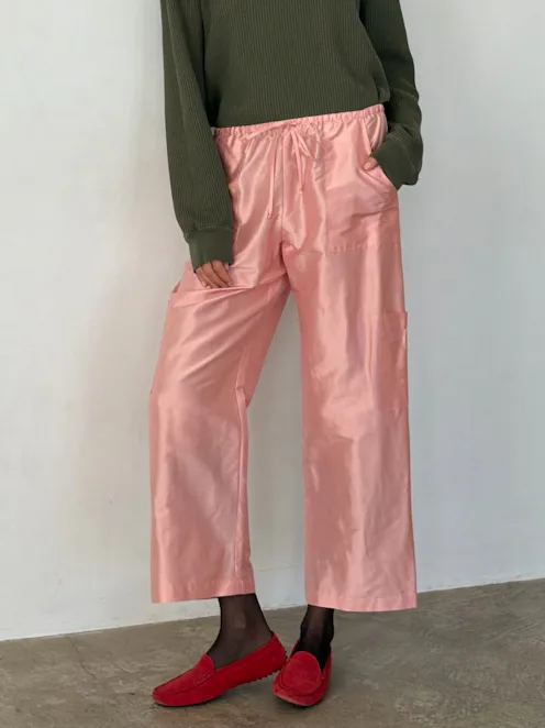 Donni taffeta pants