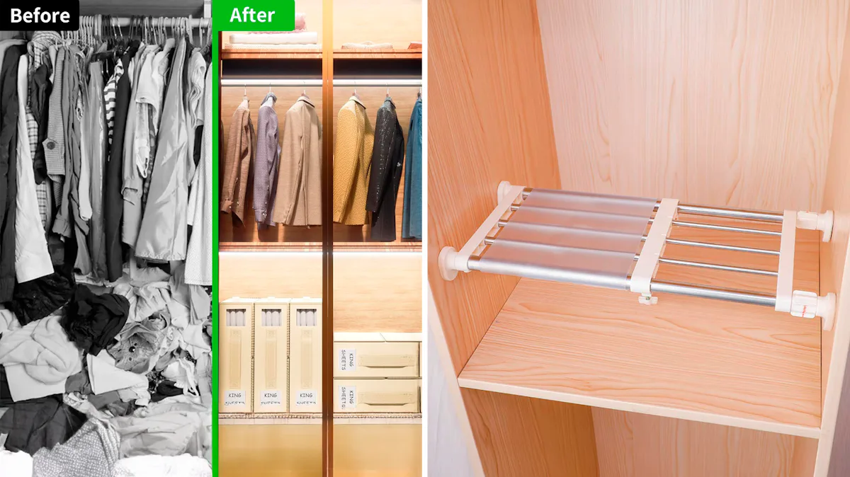 50 Genius Organization Hacks That Make Your Closets & Drawers Way Bougier