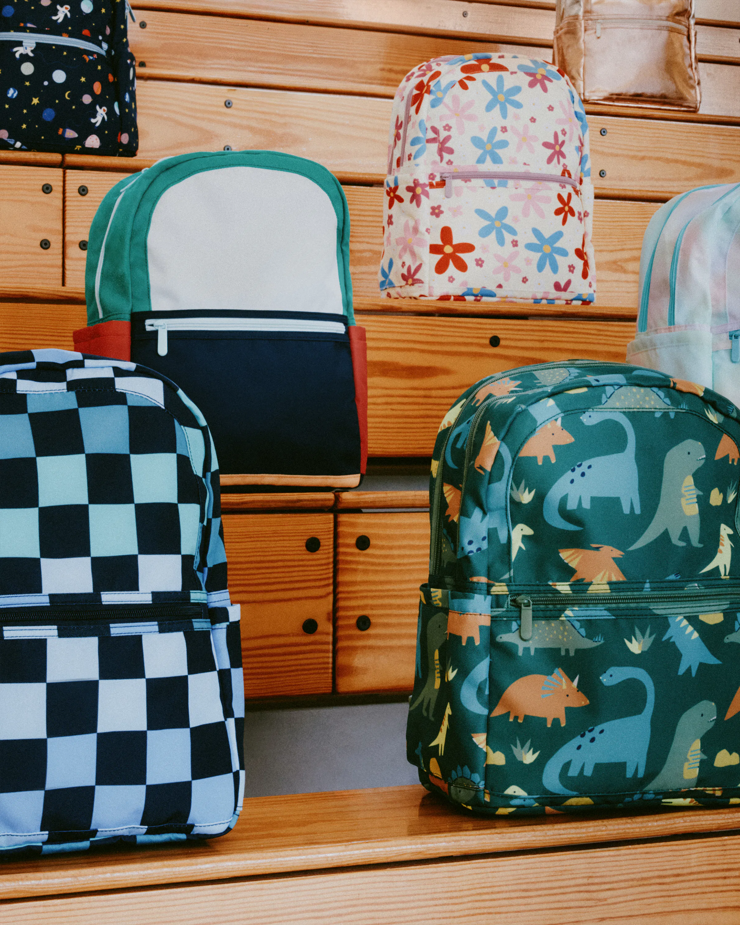 Recycled Double Pocket Backpack