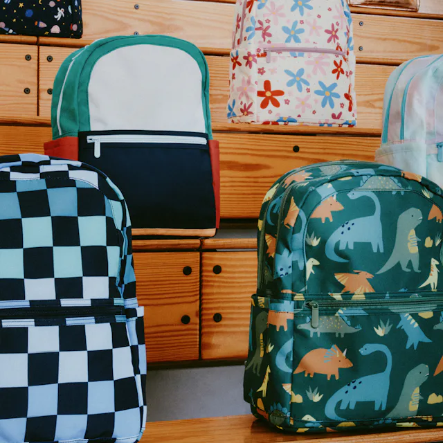 Recycled Double Pocket Backpack