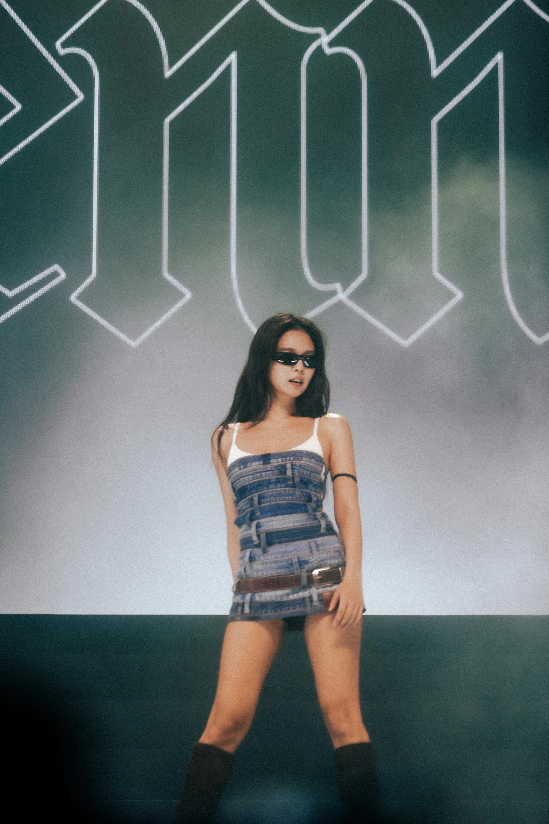 Jennie Makes The Case For A Maximalist-Denim Fall