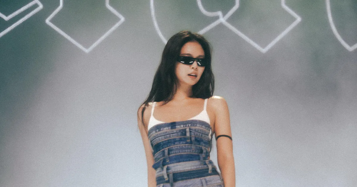 Jennie Makes The Case For A Maximalist-Denim Fall