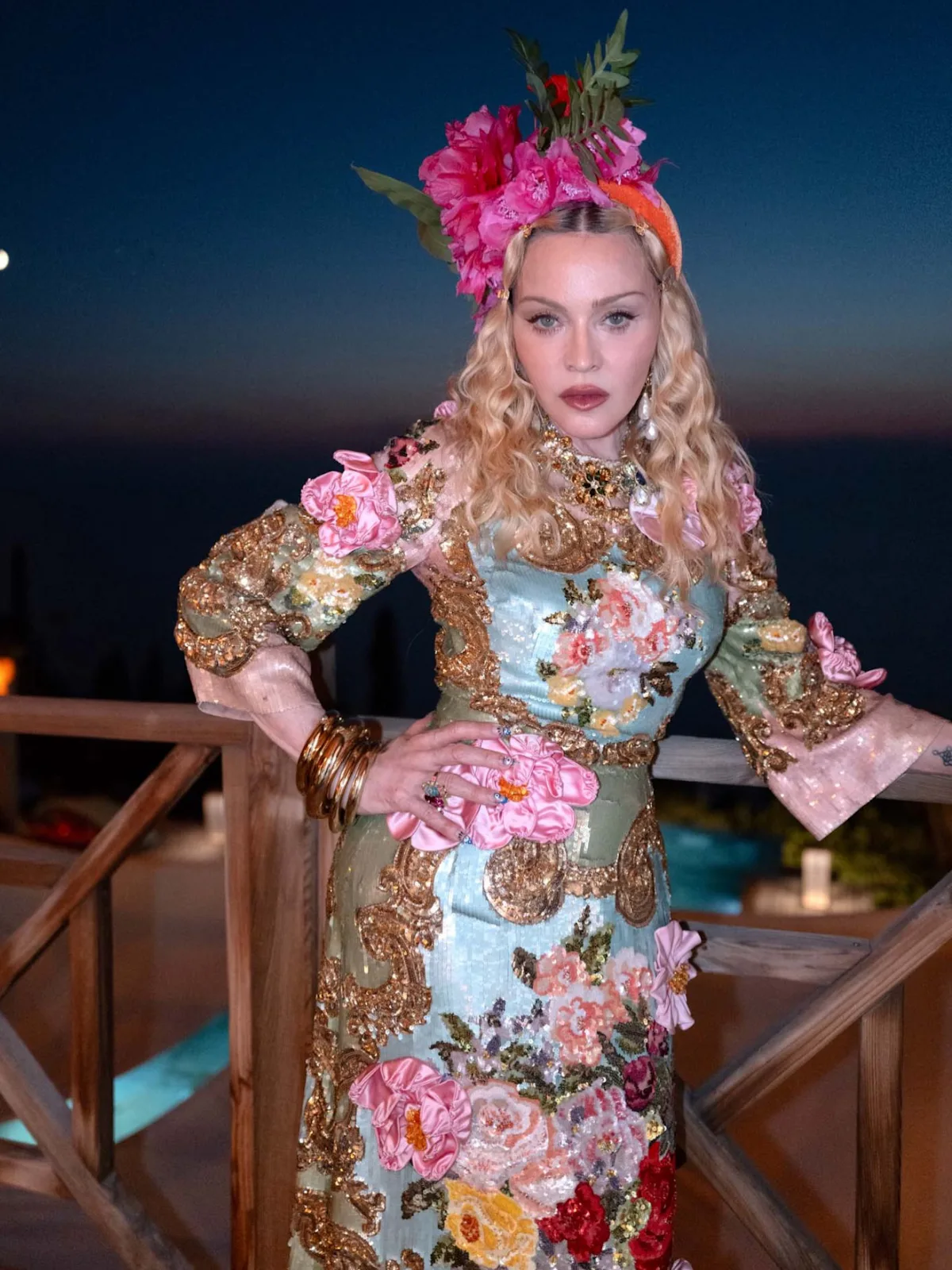Inside Madonna’s Glamorous 68th Birthday Party in Greece