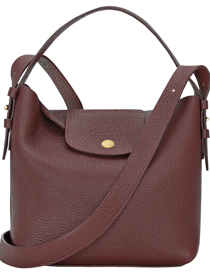 Le Cadence S Bucket Bag - Burgundy