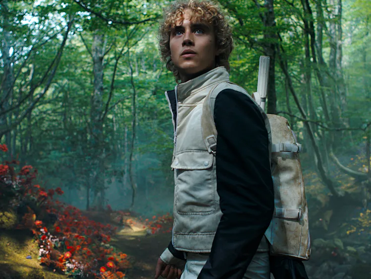 Joseph Zada as Haymitch Abernathy in The Hunger Games: Sunrise on the Reaping