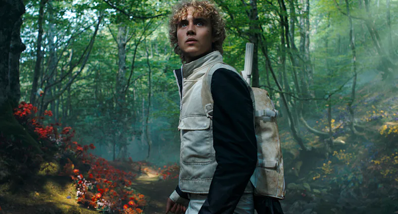 Joseph Zada as Haymitch Abernathy in The Hunger Games: Sunrise on the Reaping