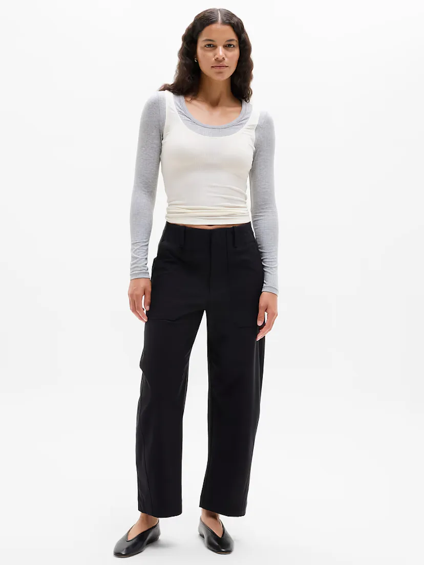 Perfect Rib Layered Top