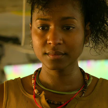 Carlacia Grants says she pitched an alternate ending for 'Outer Banks' where Cleo and Pope live in t...