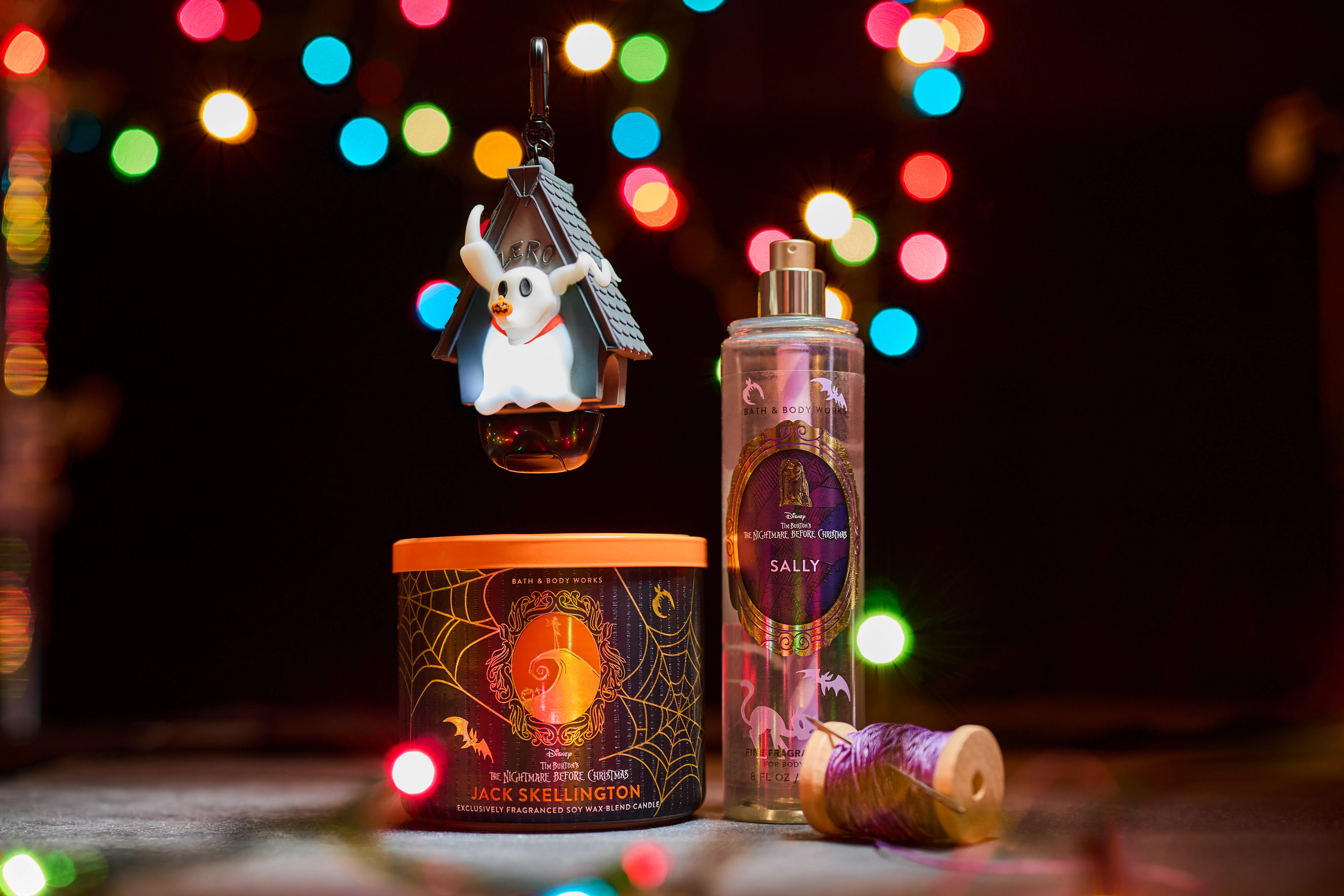I tried the Bath & Body Work's 'The Nightmare Before Christmas' collection from Disney. 