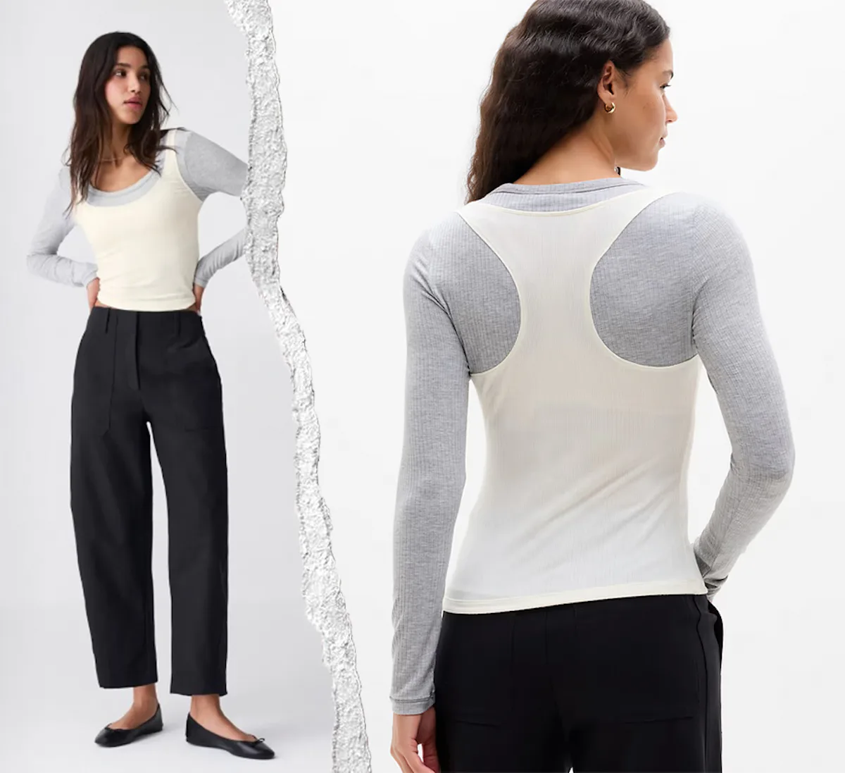 The ’00s Layering Revival Is Here — & This Chic Tee Is The Secret To Acing The Trend