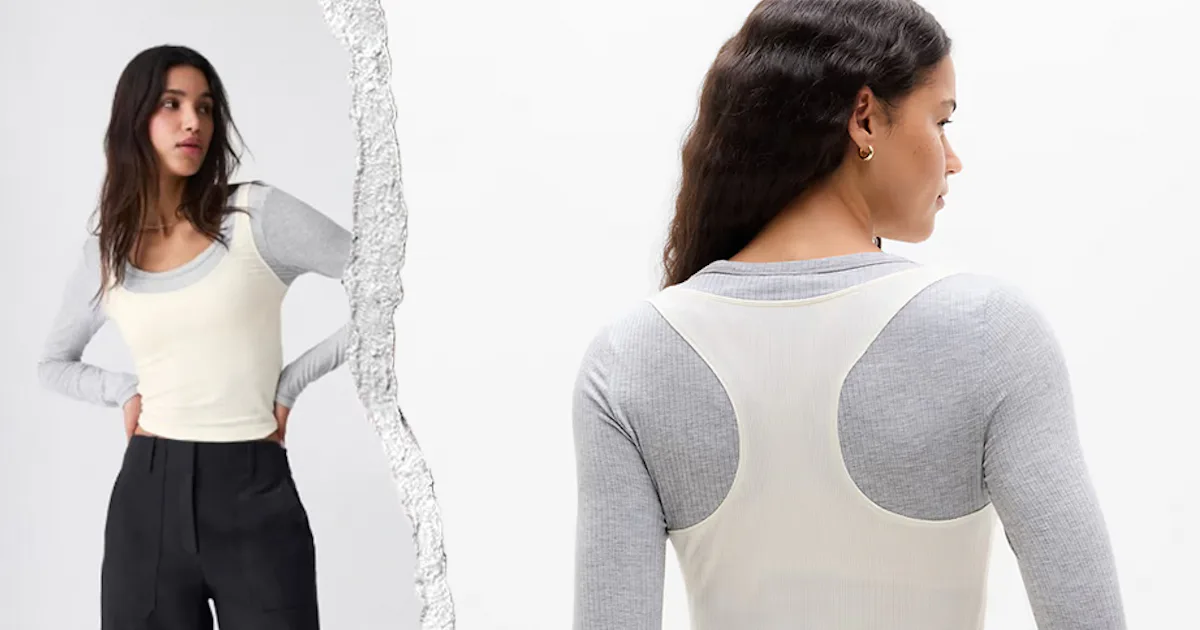The ’00s Layering Revival Is Here — & This Chic Tee Is The Secret To Acing The Trend