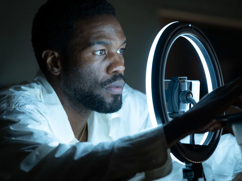 Yahya Abdul-Mateen II as Simon Williams in Wonder Man