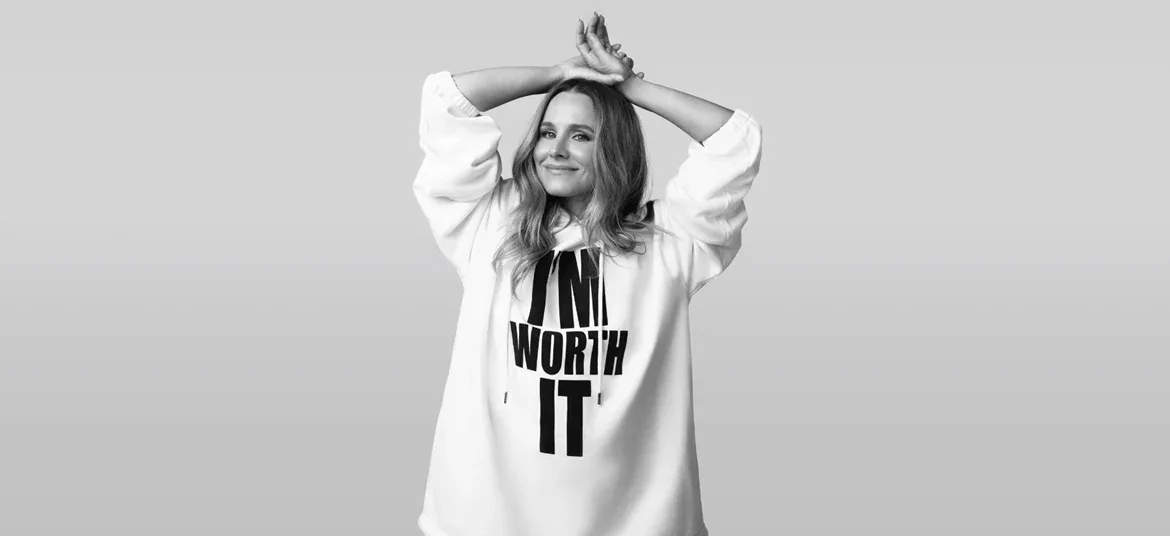 Kristen Bell is the new face of L'Oreal Paris.
