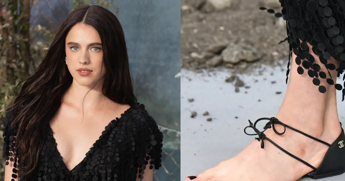 Margaret Qualley Wears Chanel's Viral Naked Shoes on the Red Carpet