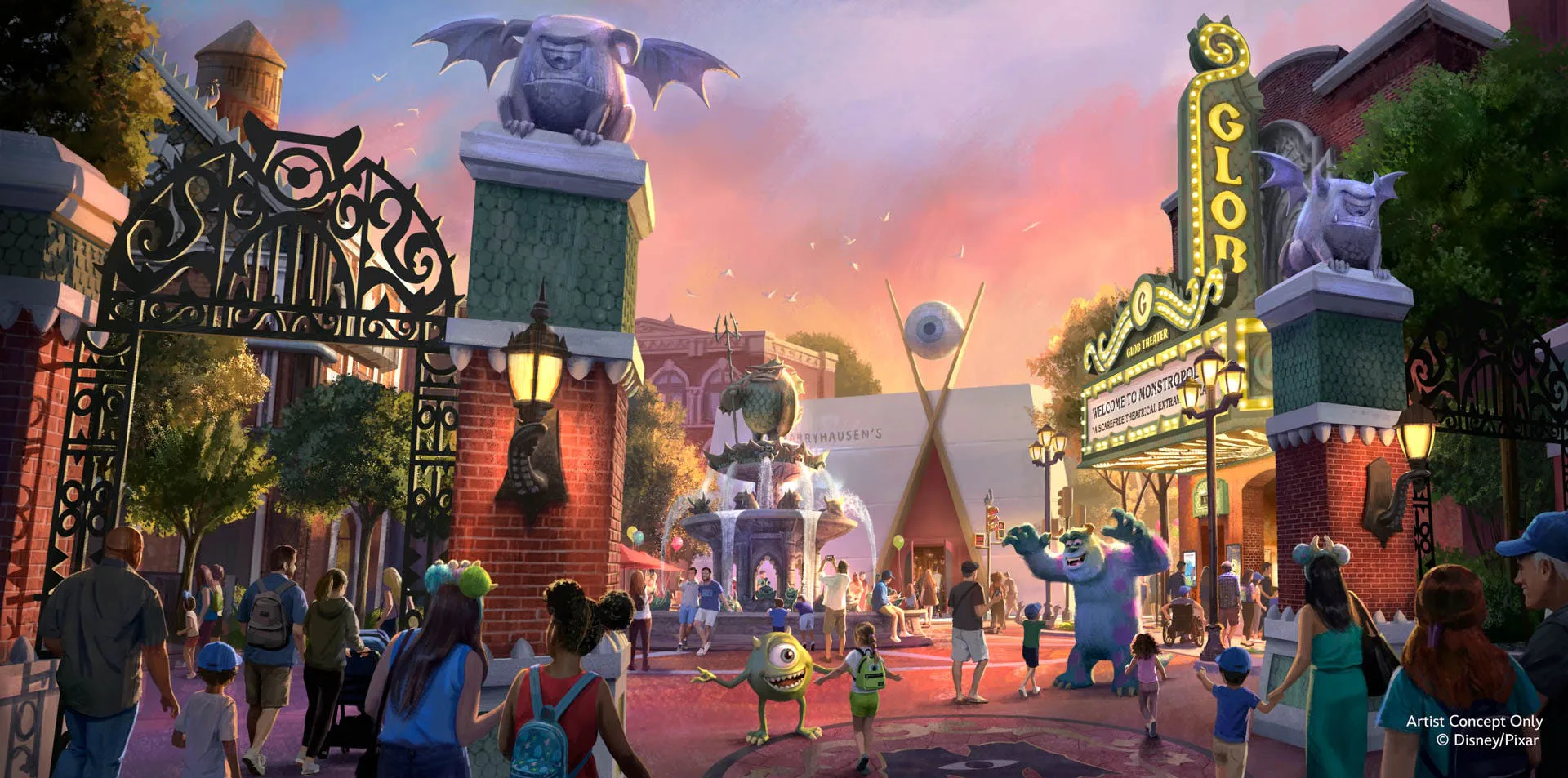 Monstropolis rendering