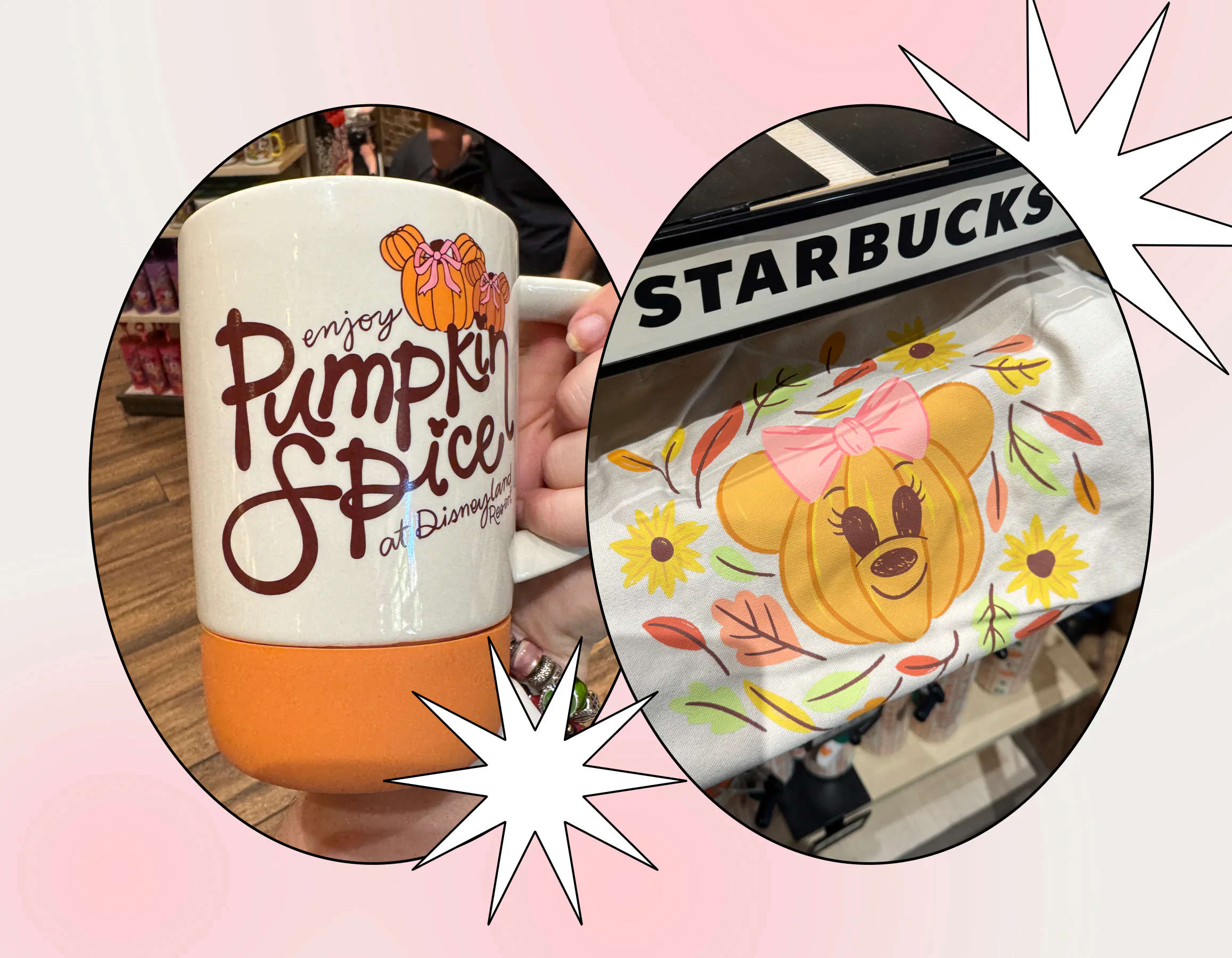 Disneyland has exclusive Starbucks fall merch for fans. 