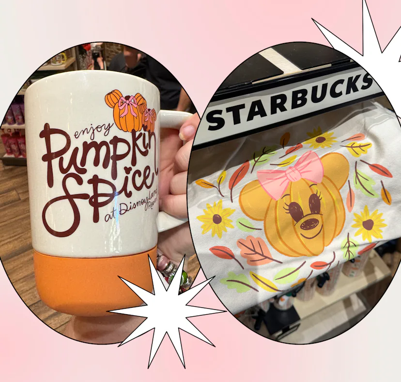 Disneyland has exclusive Starbucks fall merch for fans.