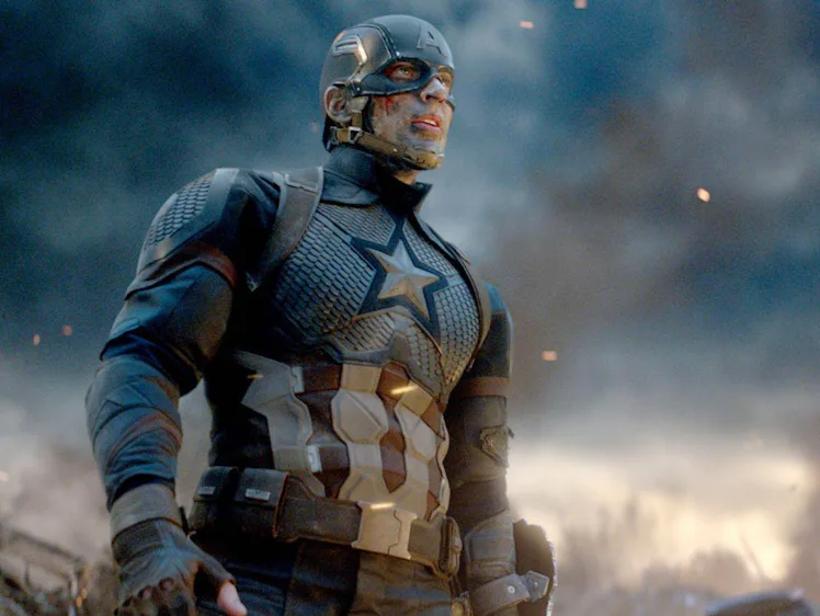 Chris Evans as Steve Rogers/Captain America in Avengers: Endgame