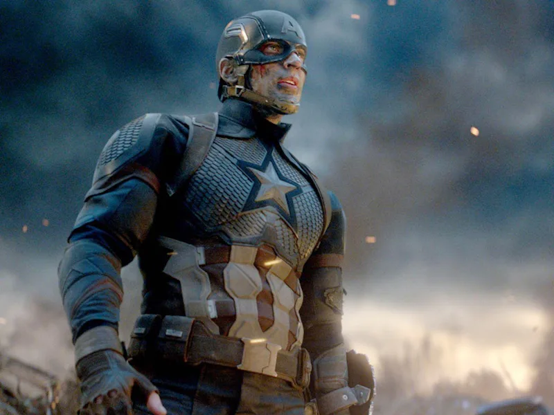 Chris Evans as Steve Rogers/Captain America in Avengers: Endgame
