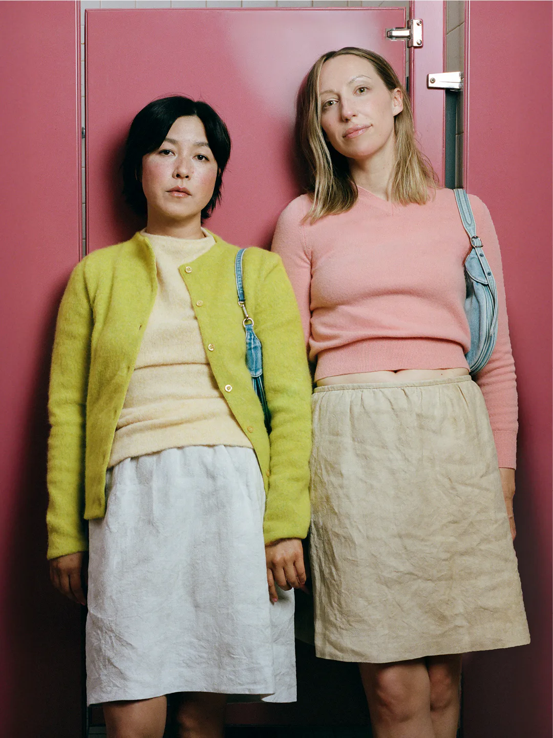 Maya Erskine and Anna Konkle in their Pen15 characters