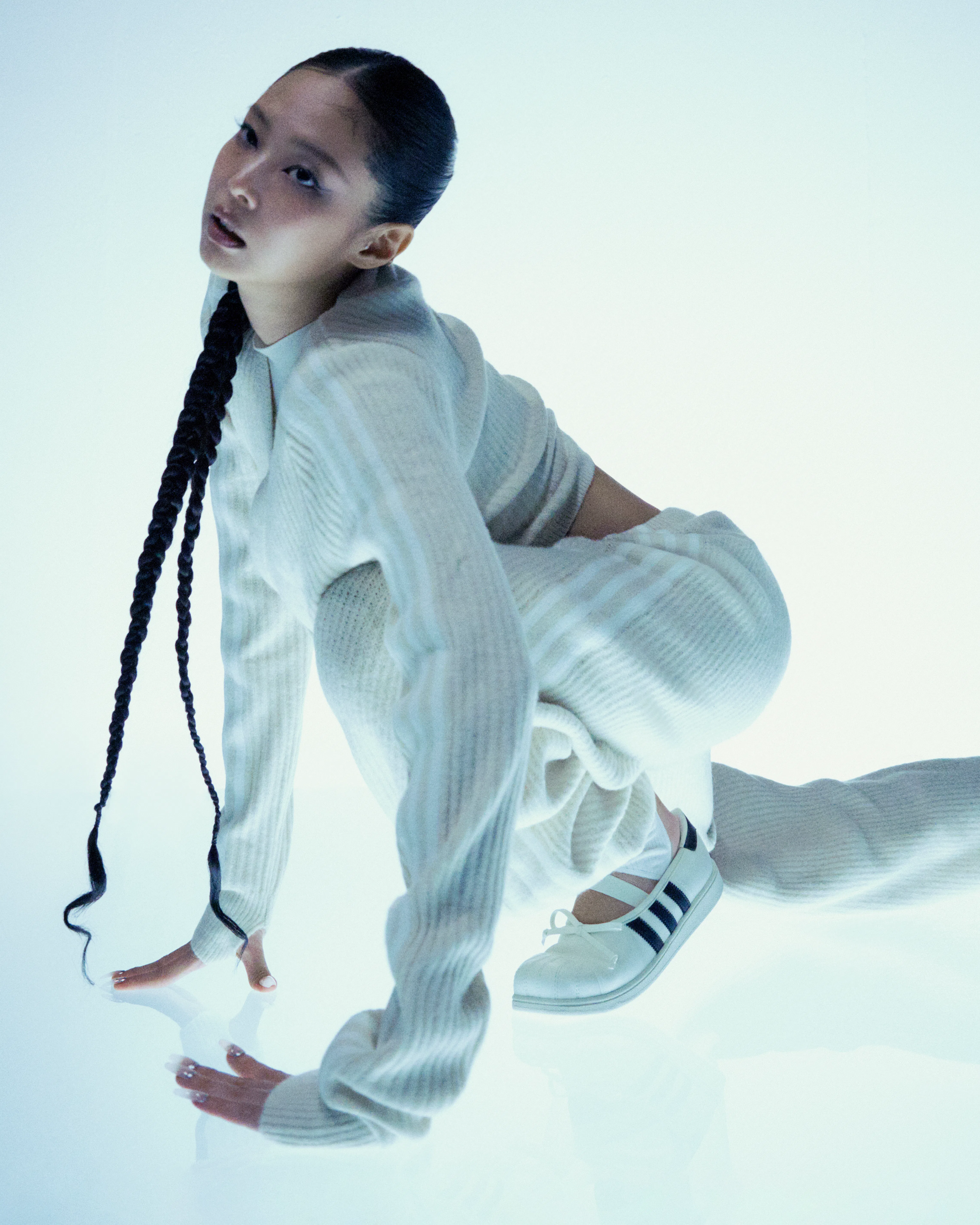 Jennie in Adidas Originals