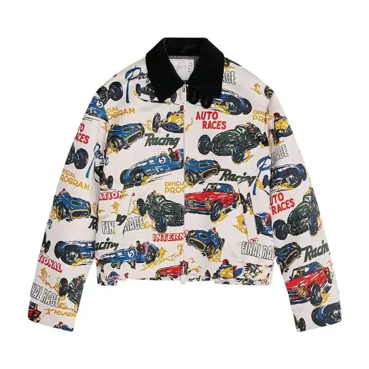 Race Car Printed Jacket