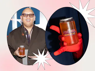 I tried the Red Web Refresher that was served at the 'Spider-Man: Brand New Day' premiere in Los Ang...