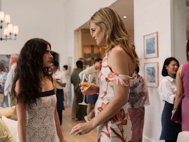 'Sterling Point's costumer designer Marissa Schwartz says Annie's Chanel lace dress was affordable f...
