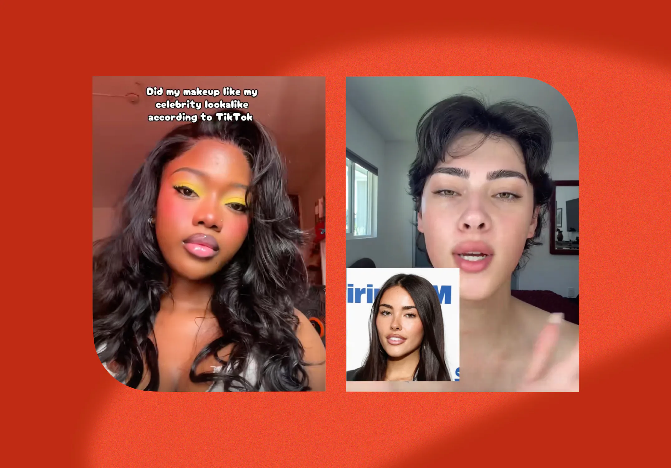 All about TikTok's celebrity lookalike makeup trend.