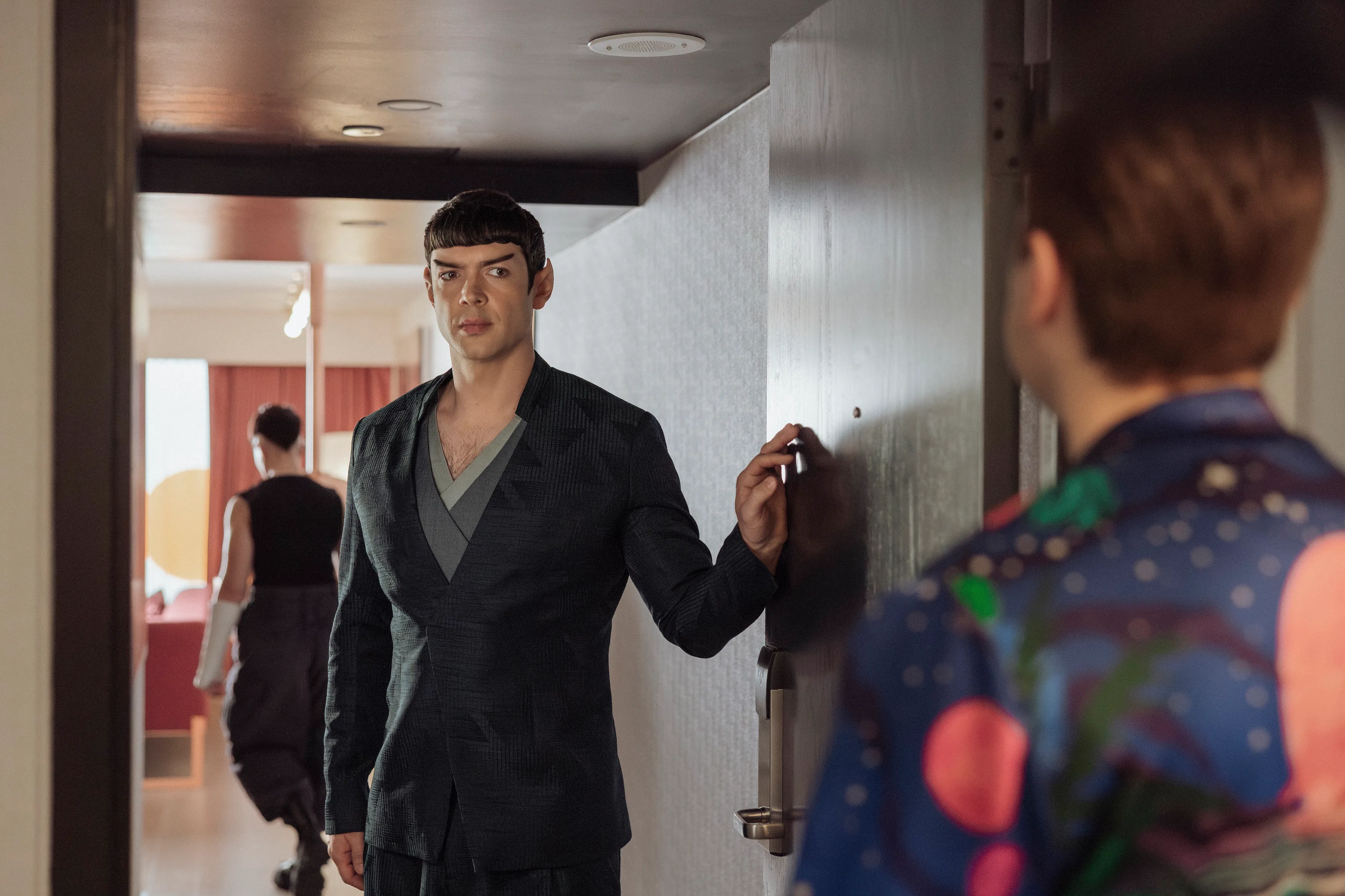 Ethan Peck as Spock in 'Strange New Worlds.'